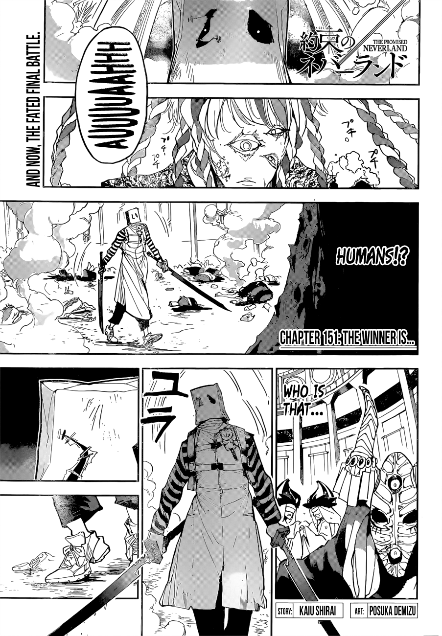 The Promised Neverland: Chapter 151 - Page 1
